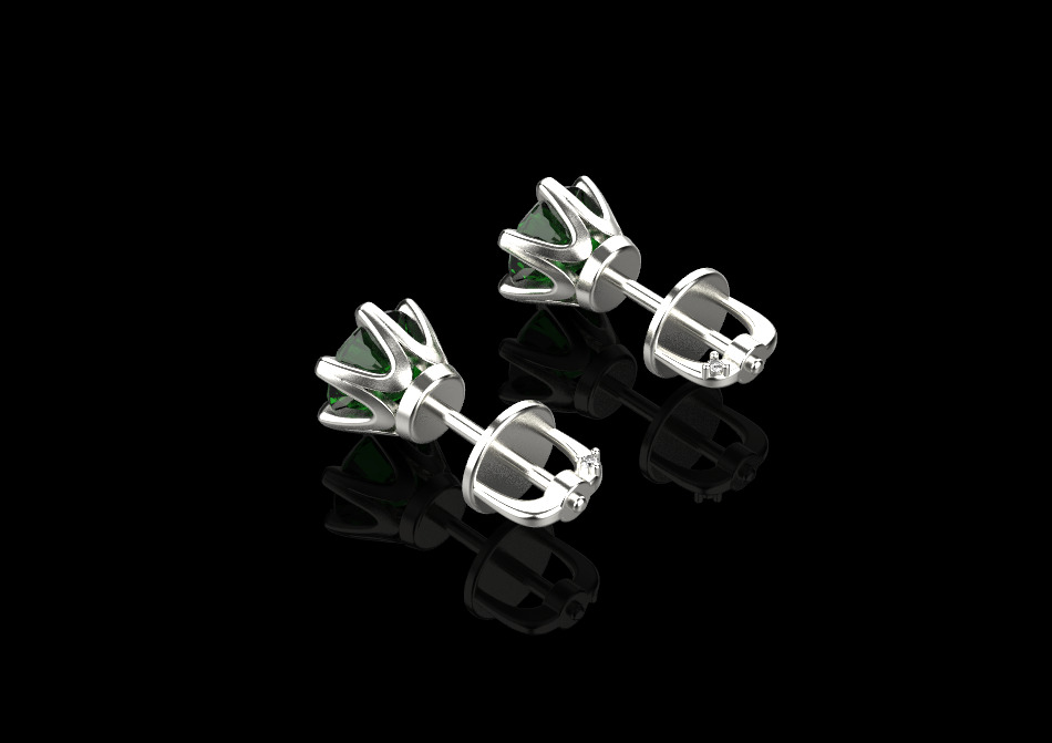 Ring and Studs 65894 3D print model_5