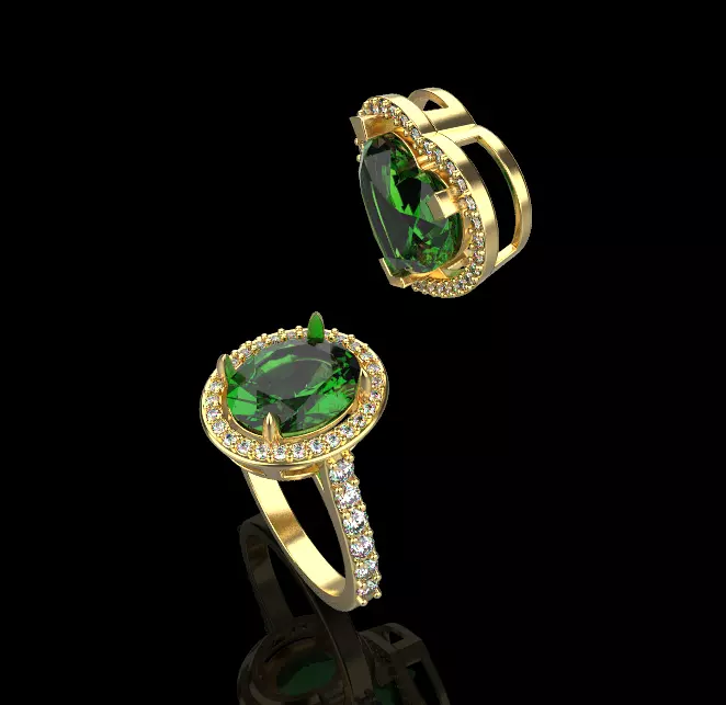 Ring and Pendant 65767 3D print model_0