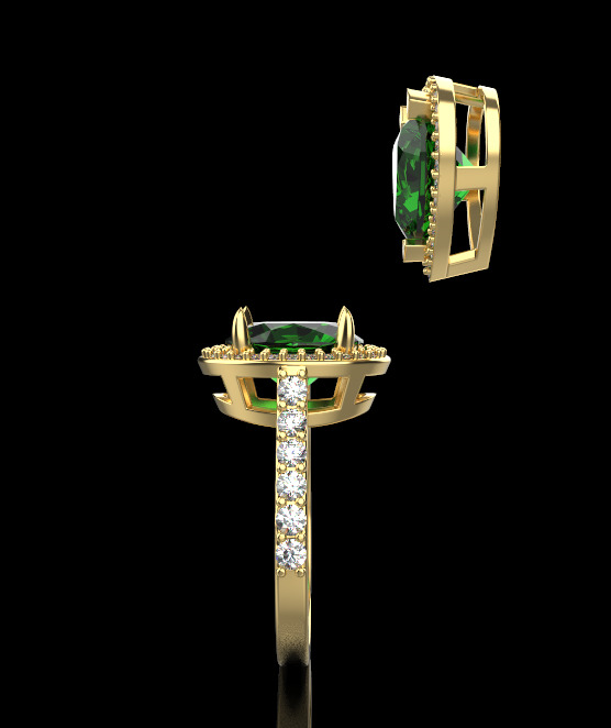 Ring and Pendant 65767 3D print model_1