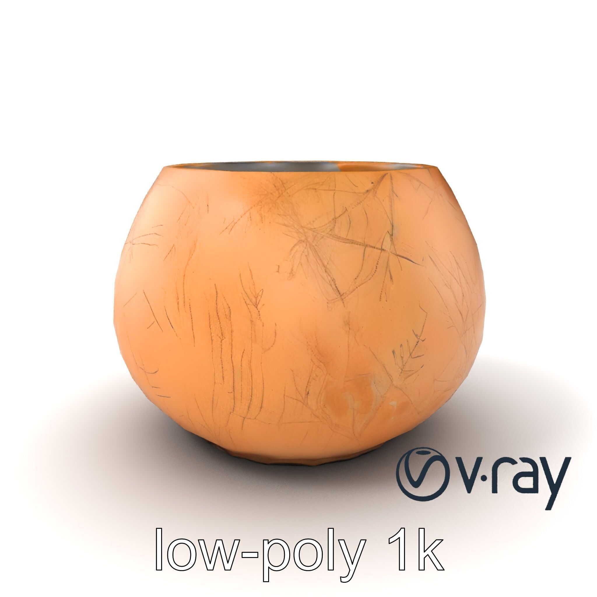 Symmetrical Candle Holder Decorative Design model pack Low-poly 3D model_2