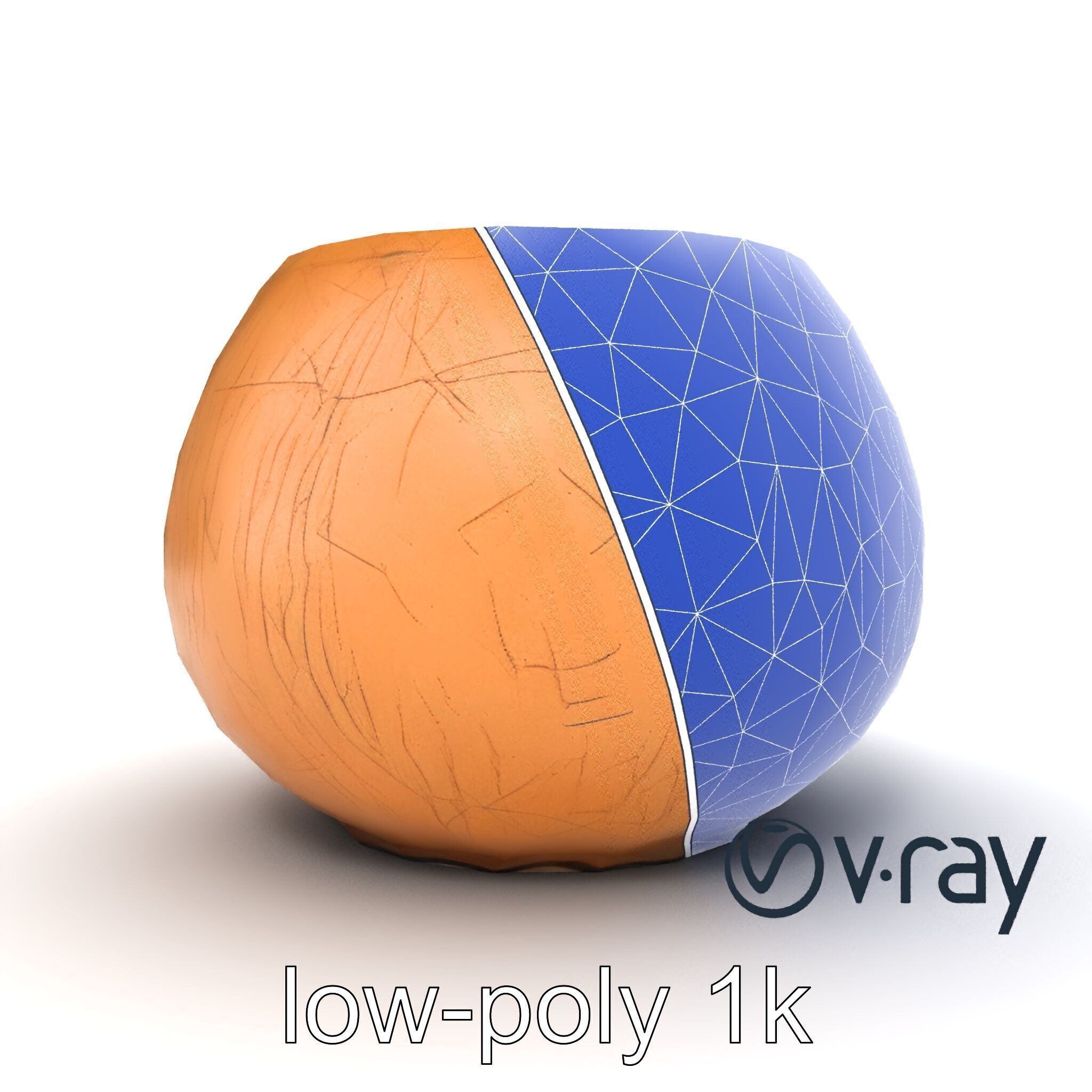 Symmetrical Candle Holder Decorative Design model pack Low-poly 3D model_21