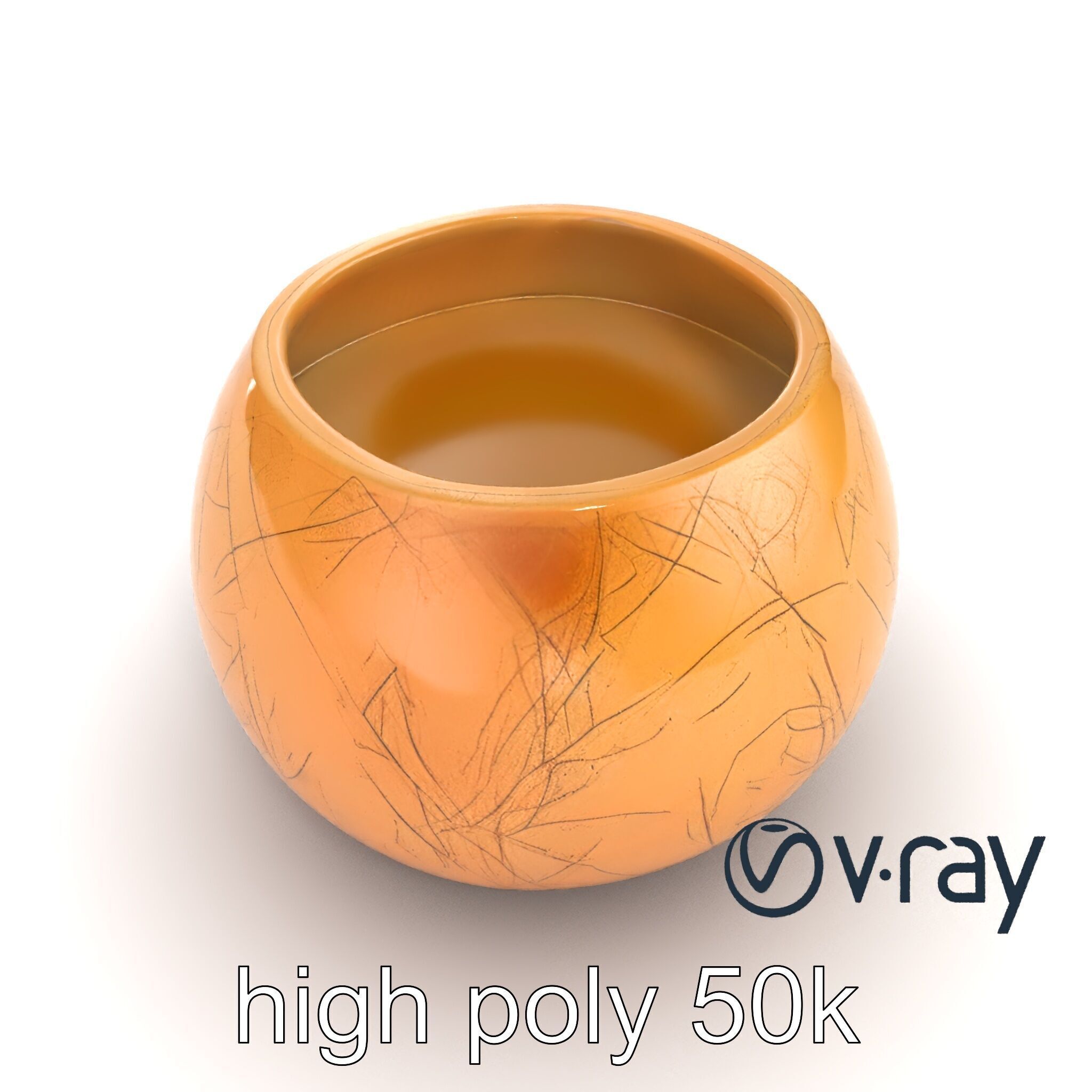 Symmetrical Candle Holder Decorative Design model pack Low-poly 3D model_14