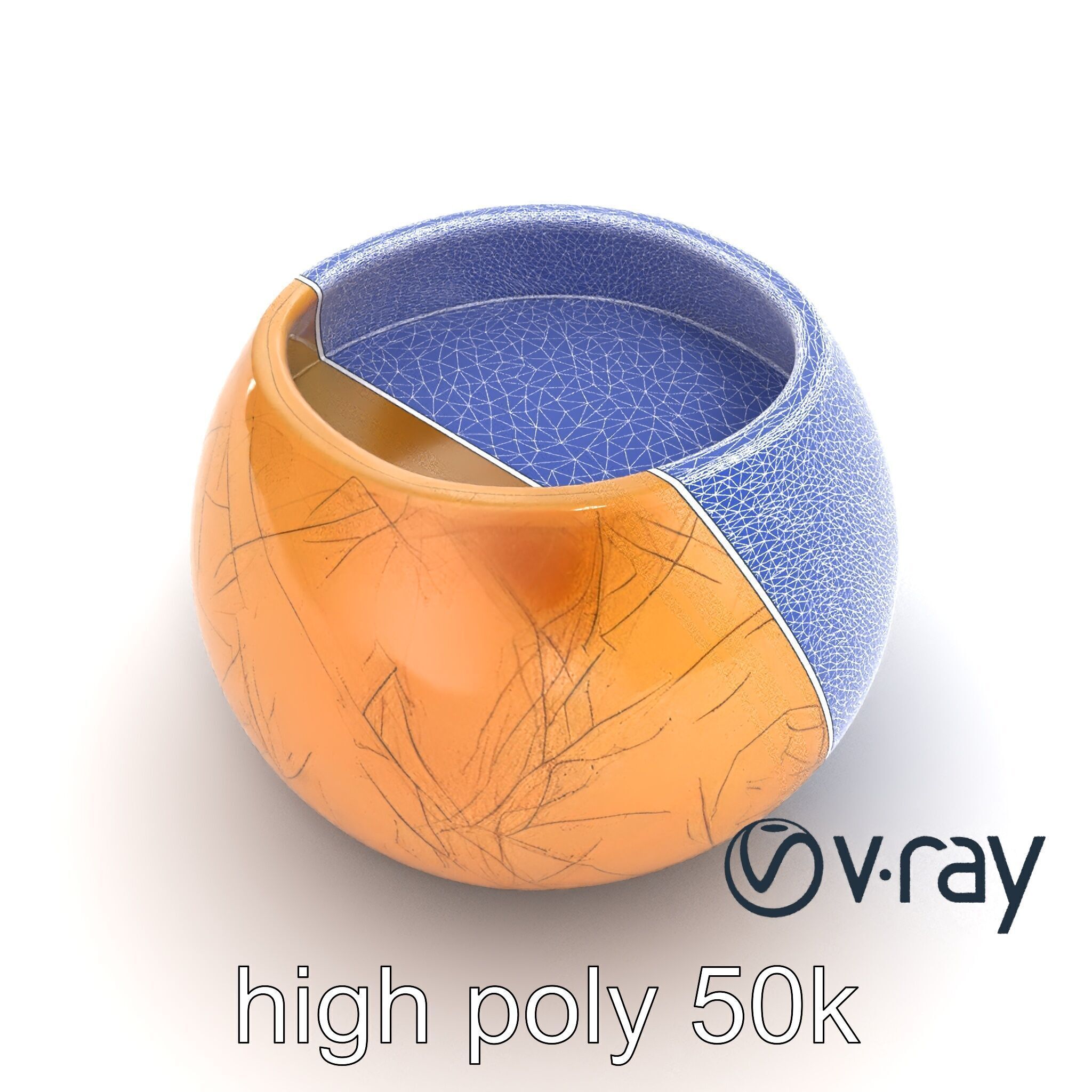 Symmetrical Candle Holder Decorative Design model pack Low-poly 3D model_18