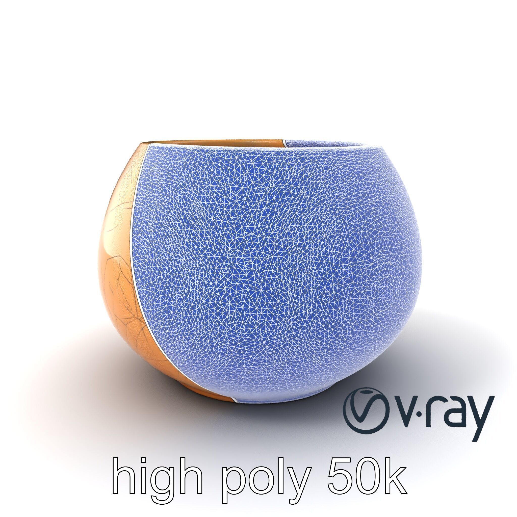 Symmetrical Candle Holder Decorative Design model pack Low-poly 3D model_27