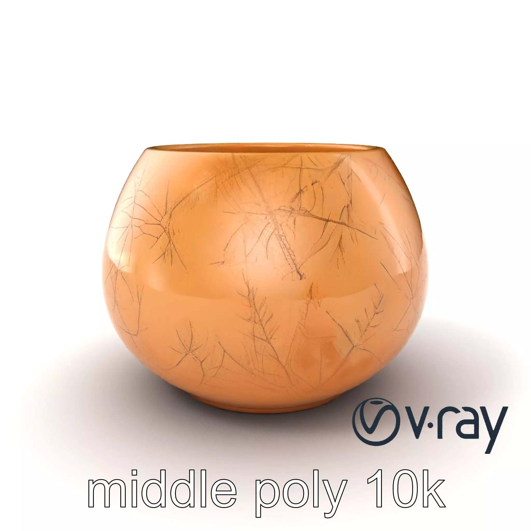 Symmetrical Candle Holder Decorative Design model pack Low-poly 3D model_0