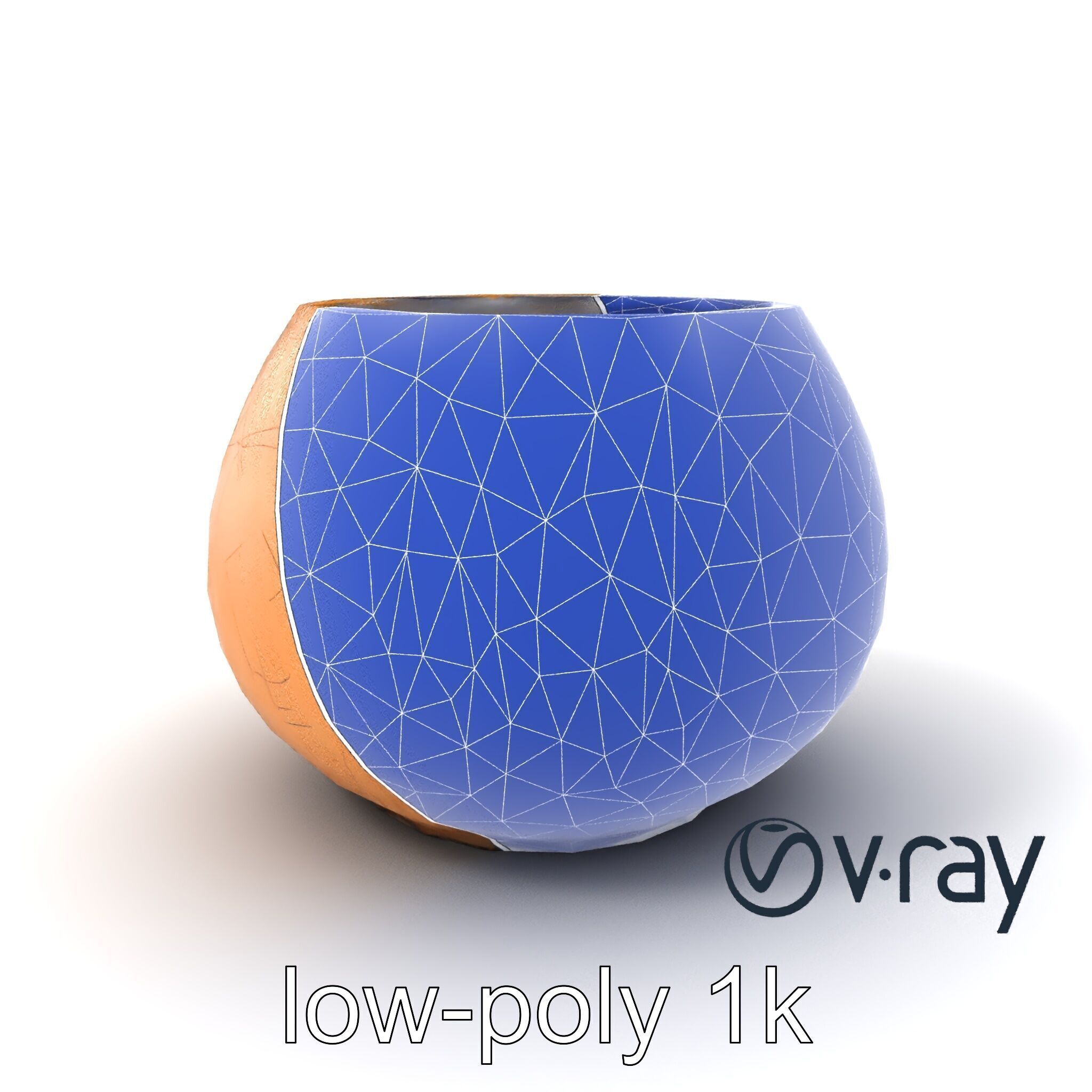 Symmetrical Candle Holder Decorative Design model pack Low-poly 3D model_12