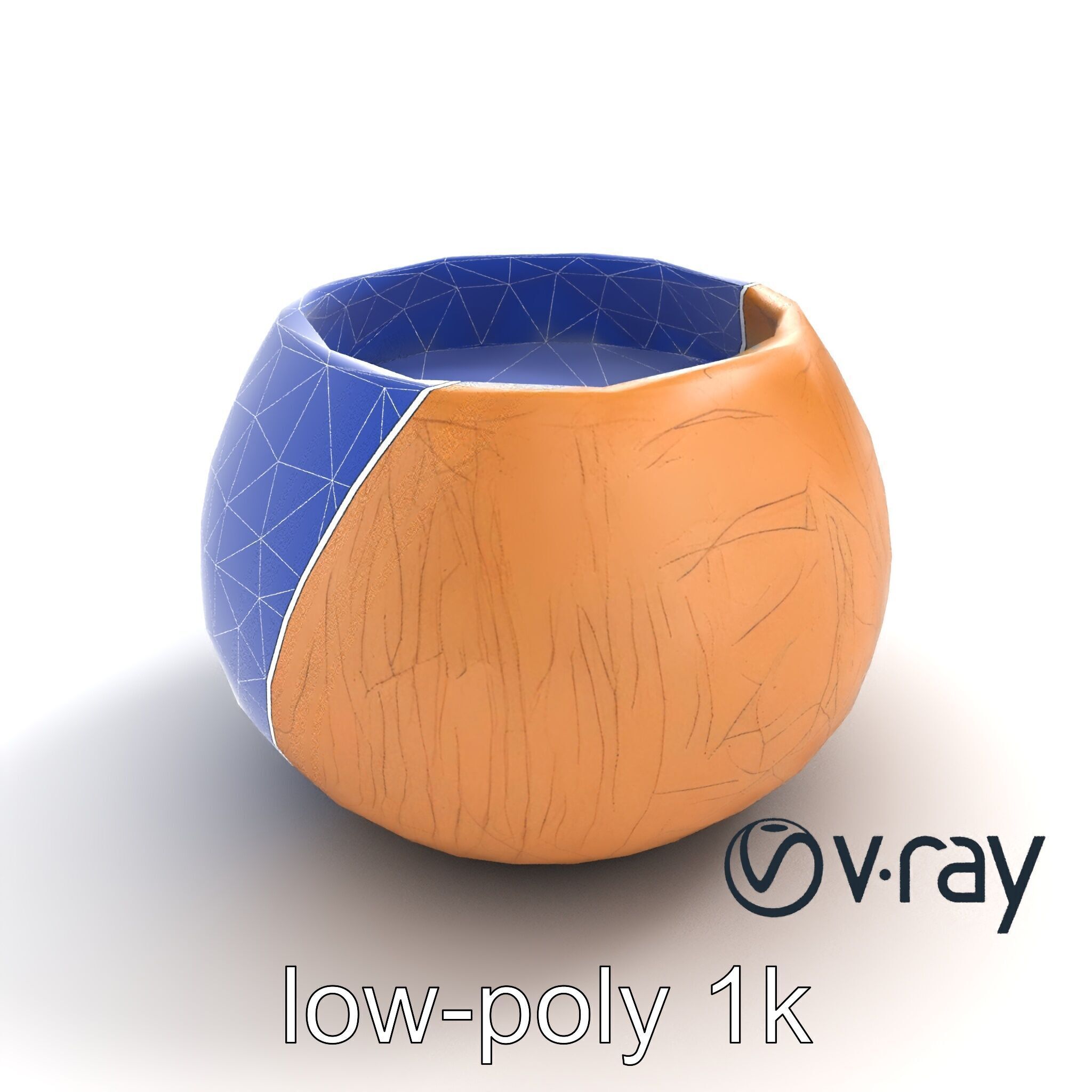 Symmetrical Candle Holder Decorative Design model pack Low-poly 3D model_19