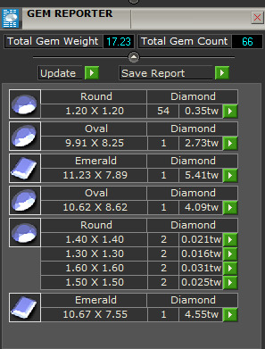 Ring and Earrings set 61222 3D print model_11