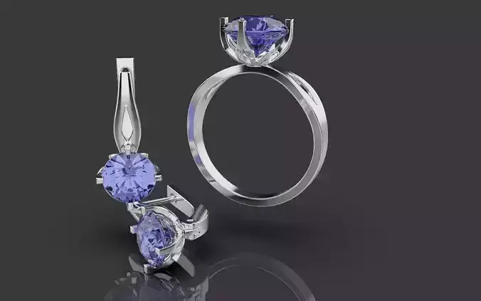 Ring and Earrings 60736