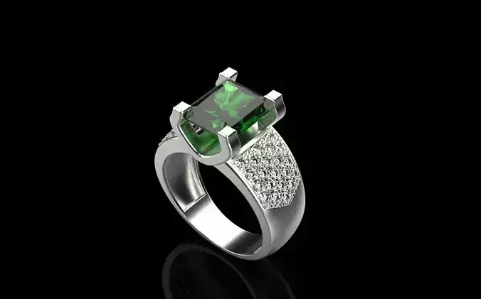 Ring and Earrings set 60611