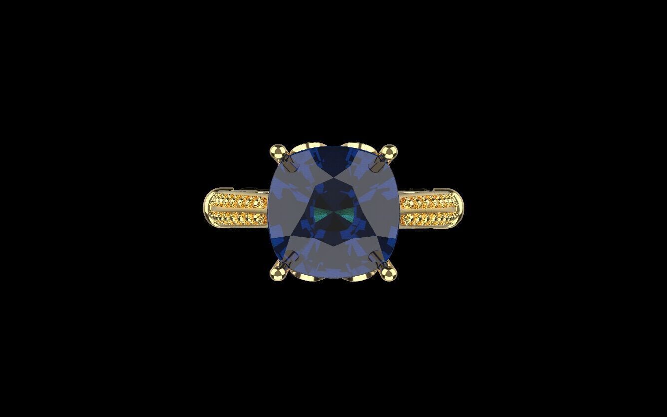 Ring and Studs set 60411 3D print model_7