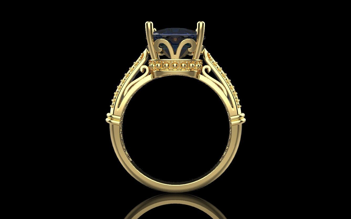 Ring and Studs set 60411 3D print model_3