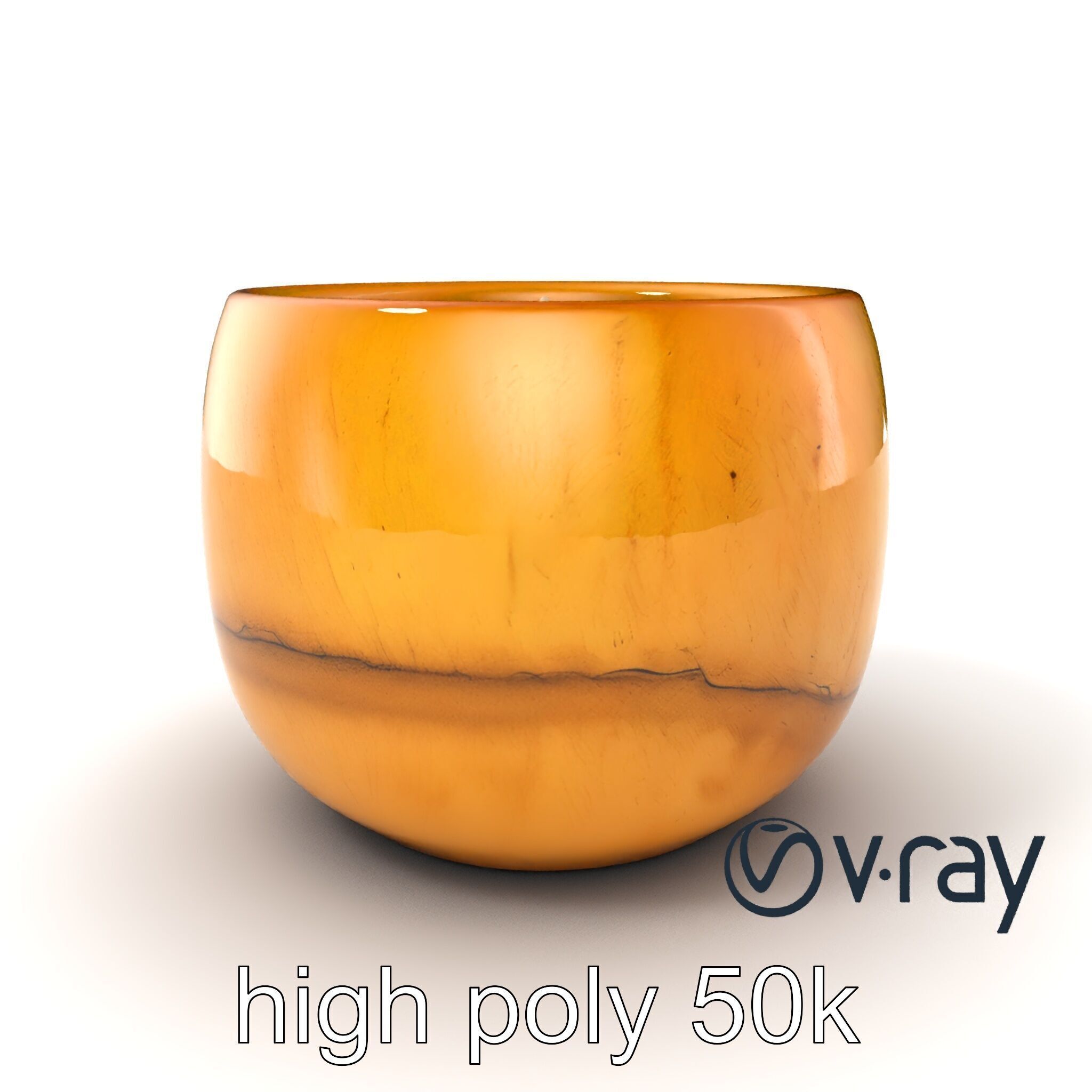 Rustic Symmetrical Candle Holder model pack Low-poly 3D model_6