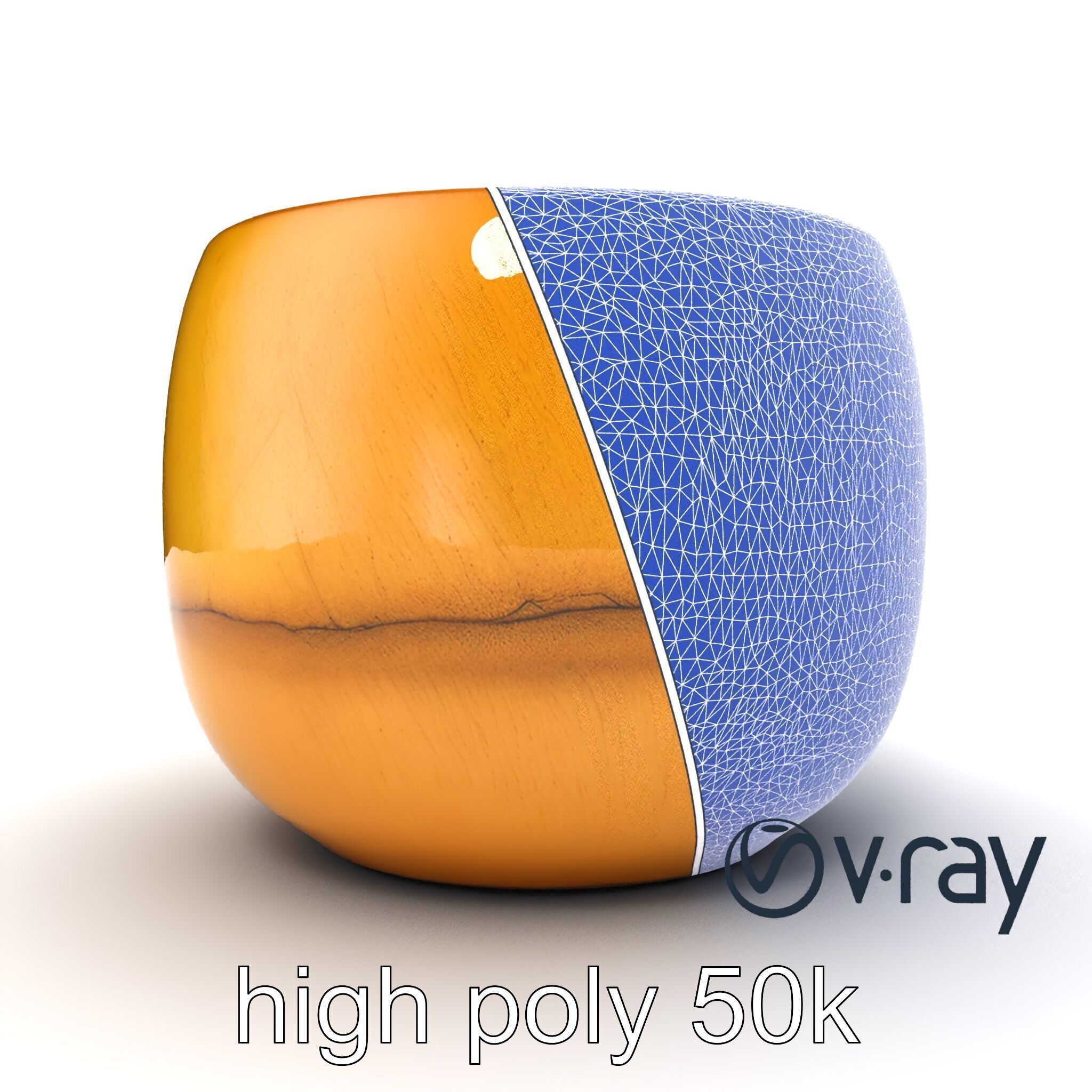 Rustic Symmetrical Candle Holder model pack Low-poly 3D model_27