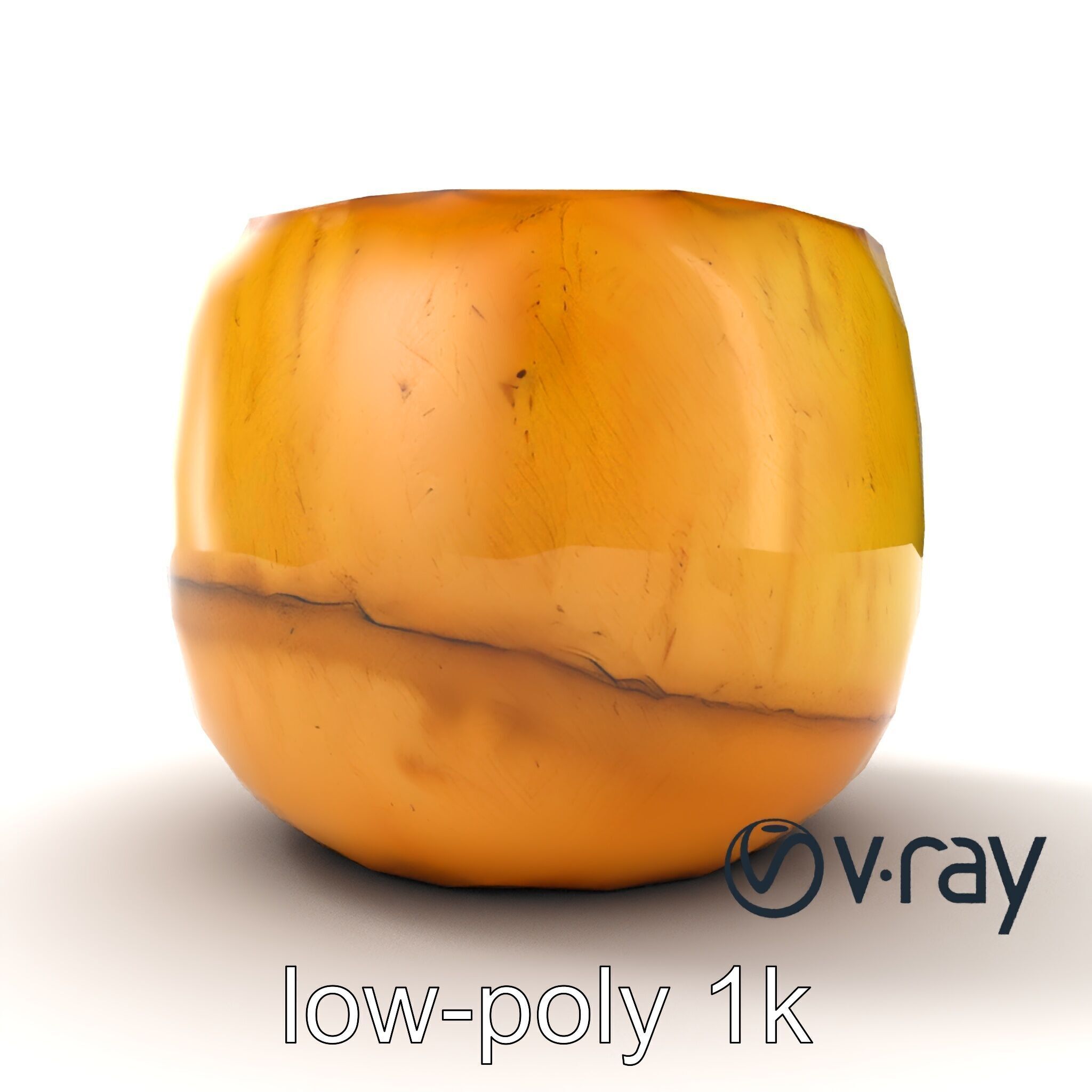 Rustic Symmetrical Candle Holder model pack Low-poly 3D model_17