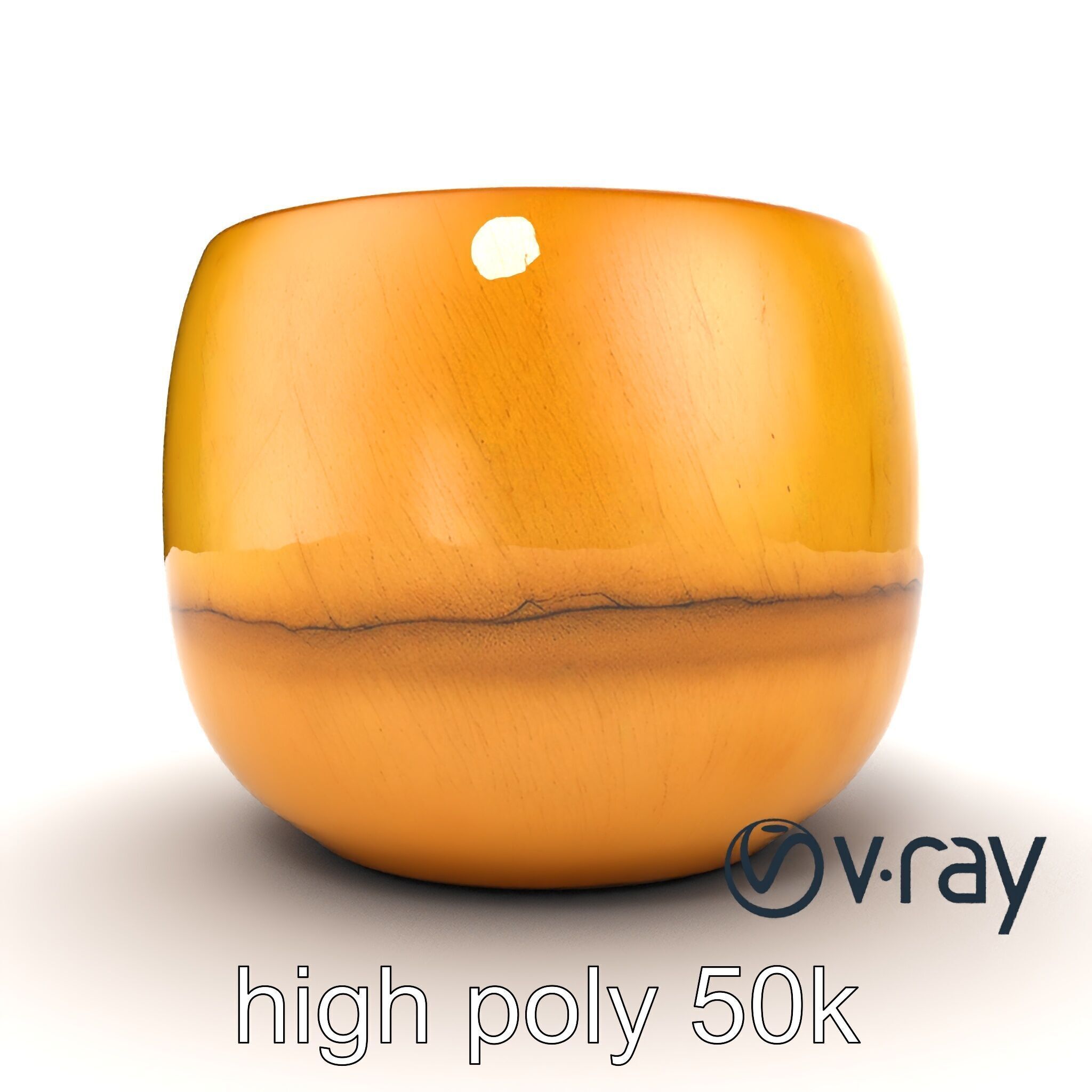 Rustic Symmetrical Candle Holder model pack Low-poly 3D model_19