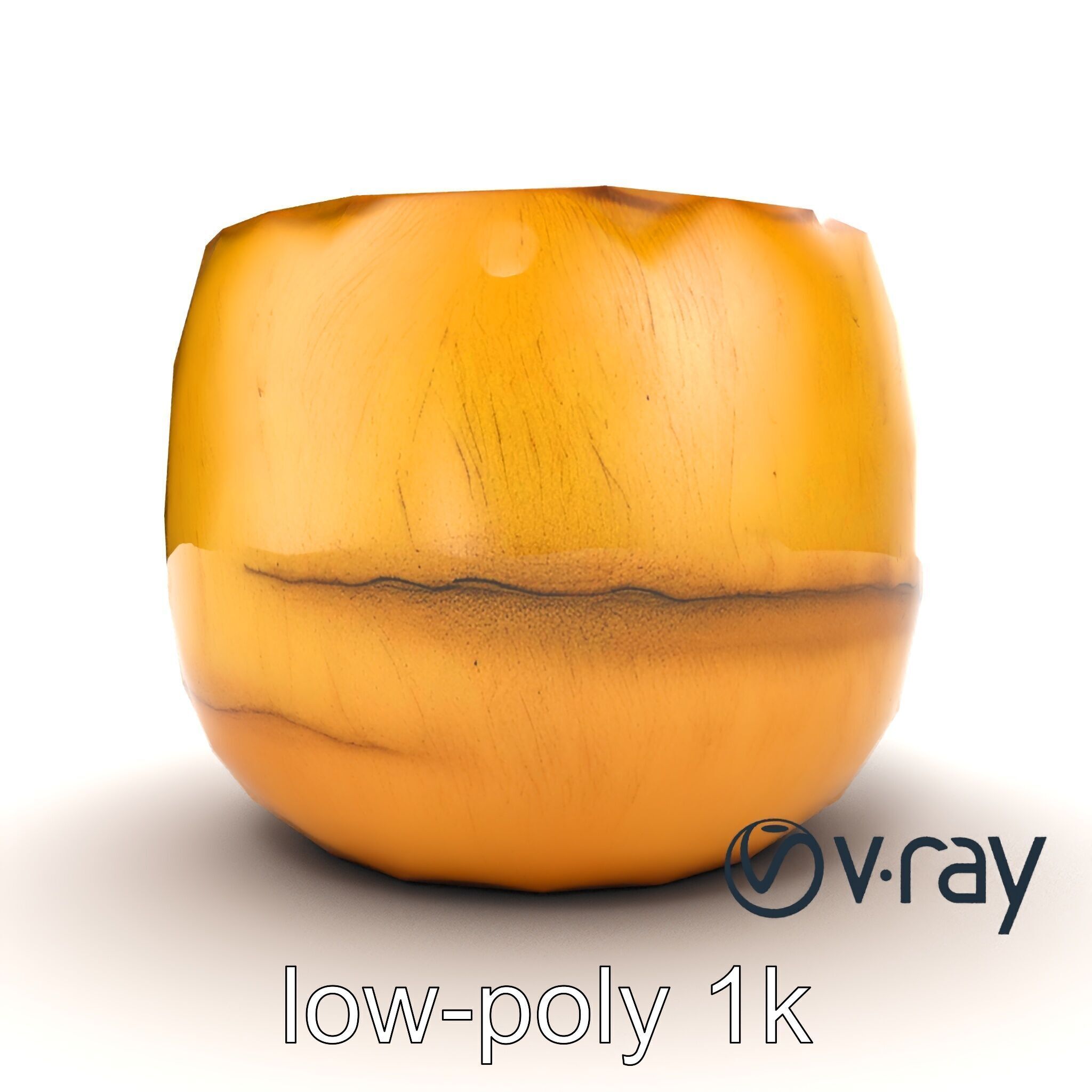 Rustic Symmetrical Candle Holder model pack Low-poly 3D model_18