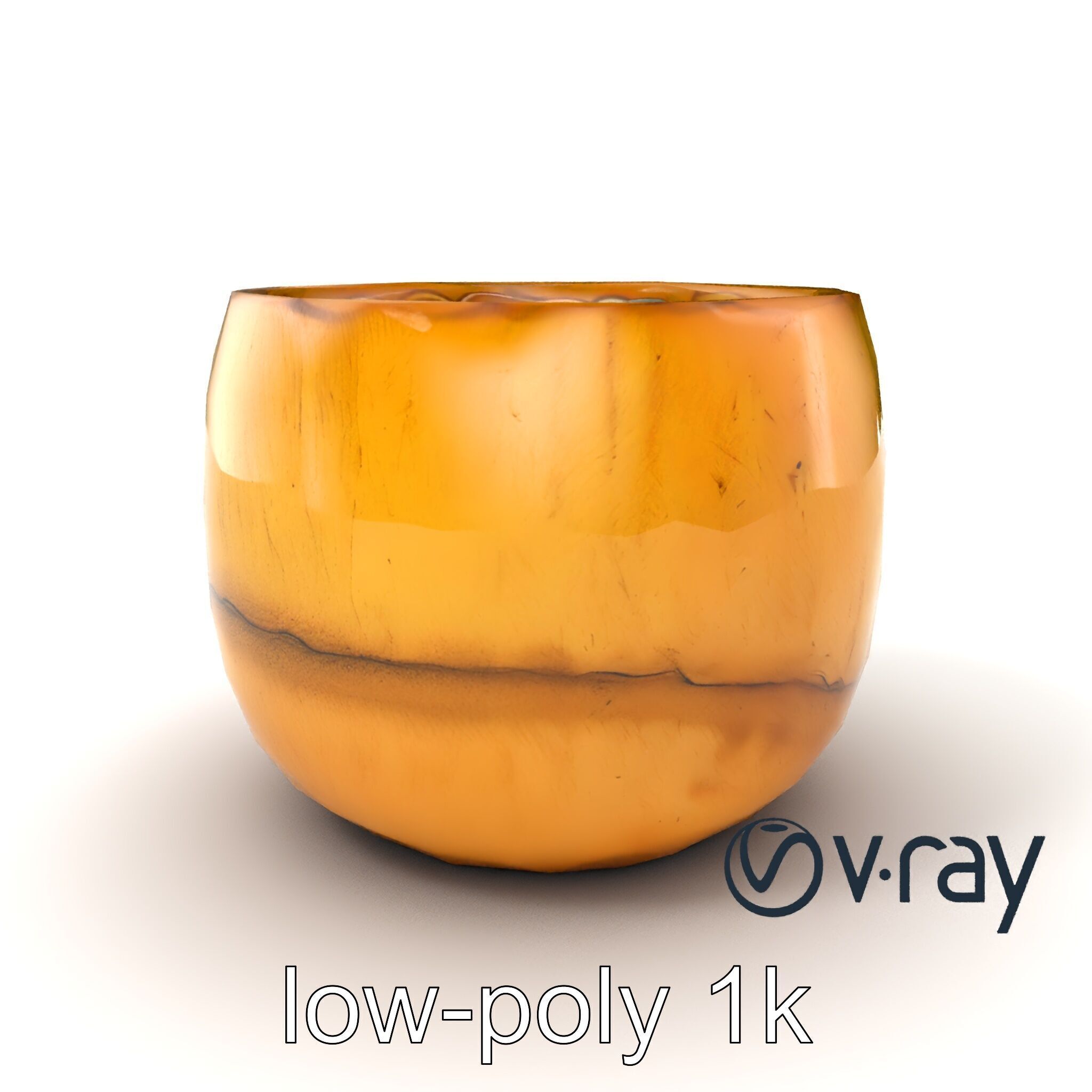 Rustic Symmetrical Candle Holder model pack Low-poly 3D model_2