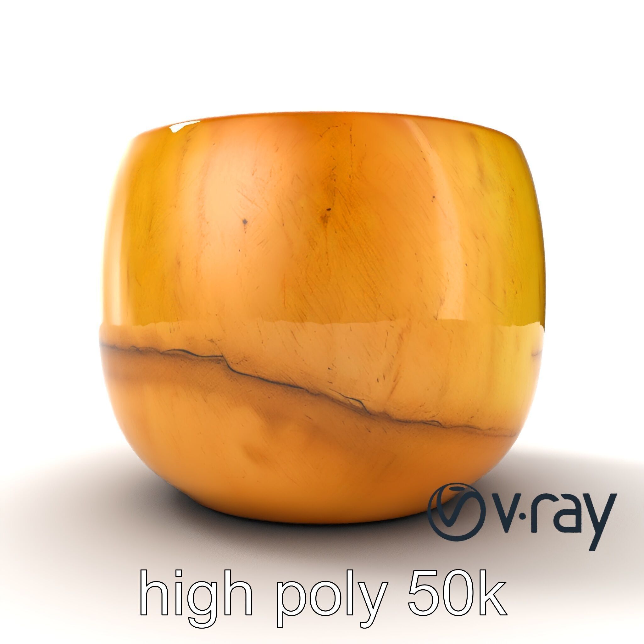 Rustic Symmetrical Candle Holder model pack Low-poly 3D model_14