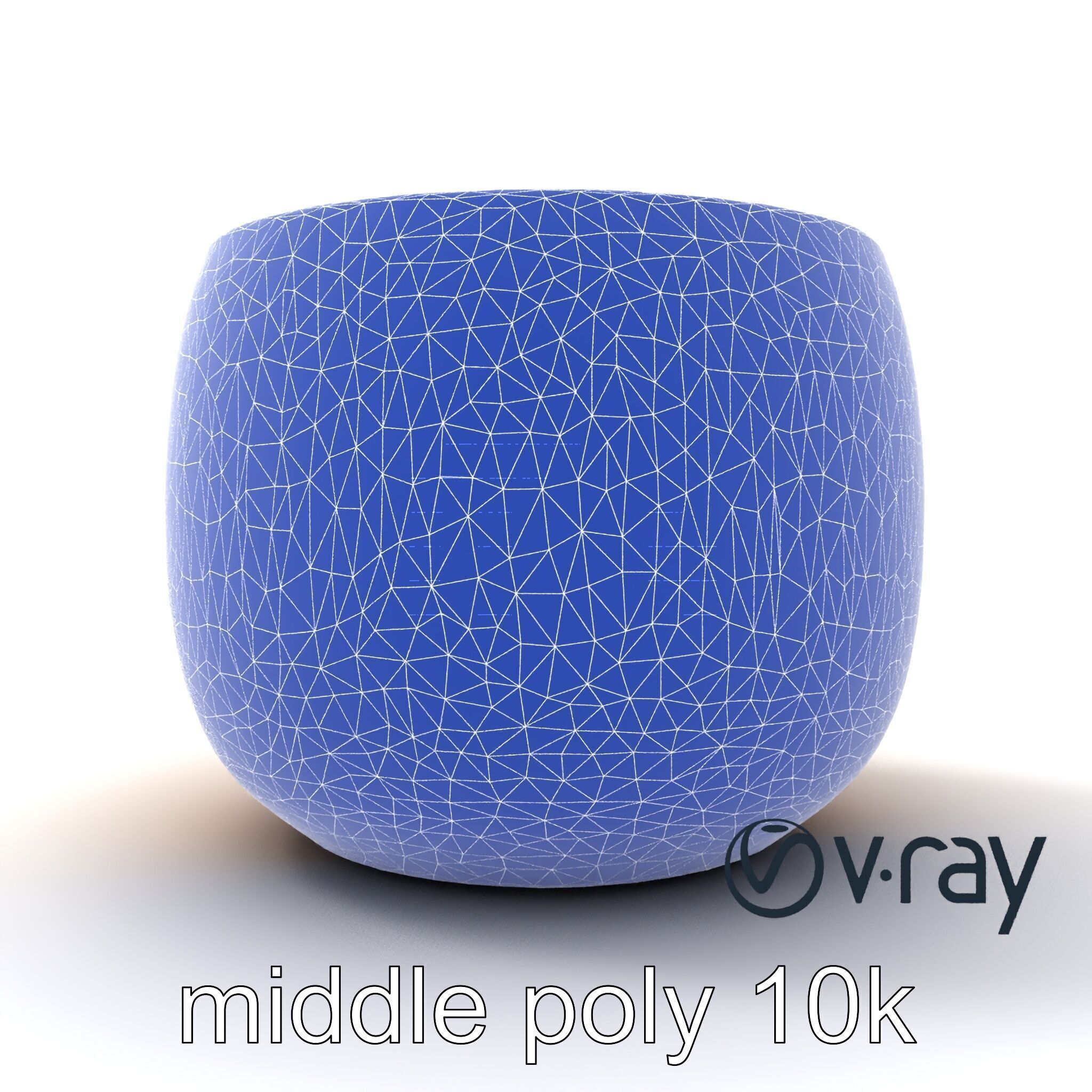 Rustic Symmetrical Candle Holder model pack Low-poly 3D model_26