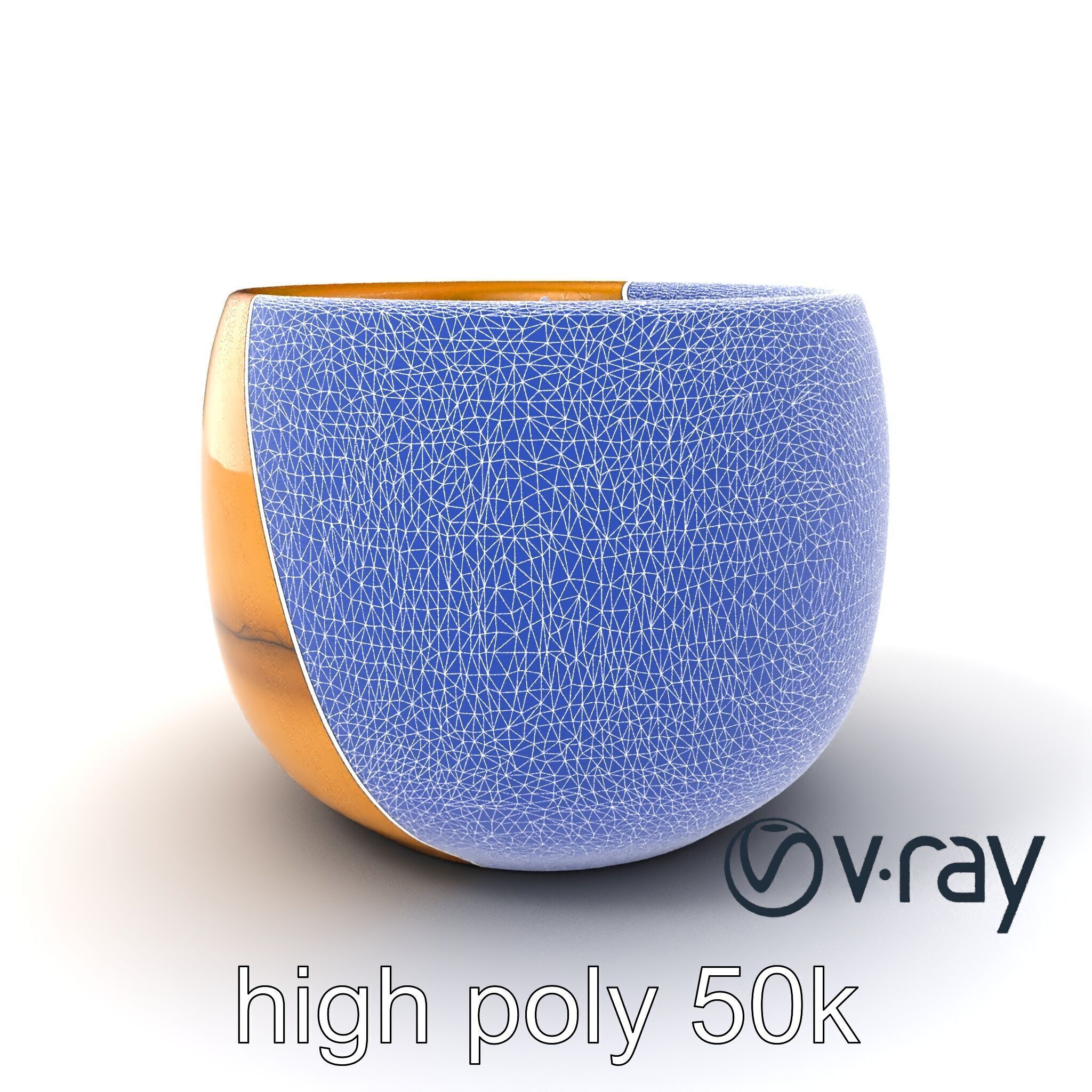 Rustic Symmetrical Candle Holder model pack Low-poly 3D model_9