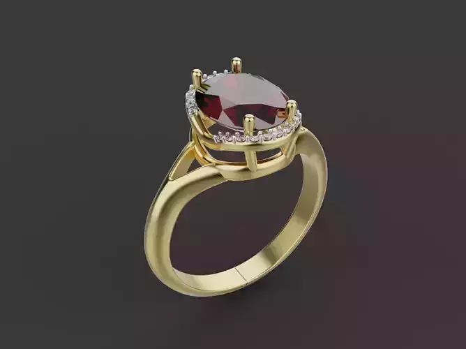 Ring and Earrings set 53263