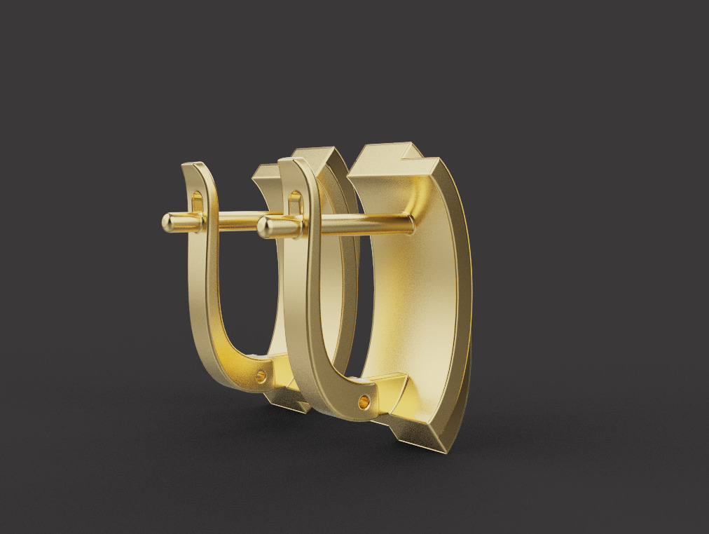 Ring Bracelet and Earrings set 53220 3D print model_8