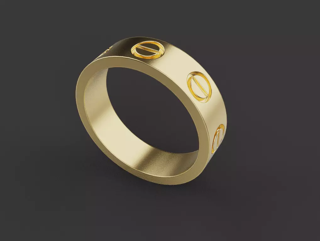 Ring Bracelet and Earrings set 53220 3D print model_0