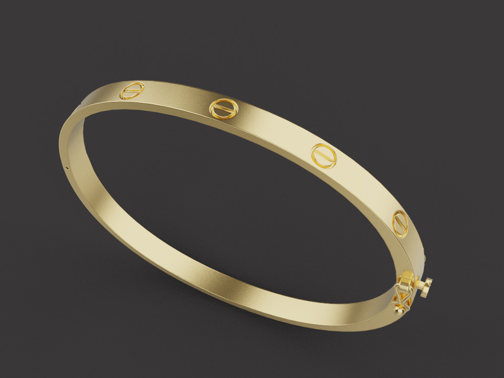 Ring Bracelet and Earrings set 53220 3D print model_1