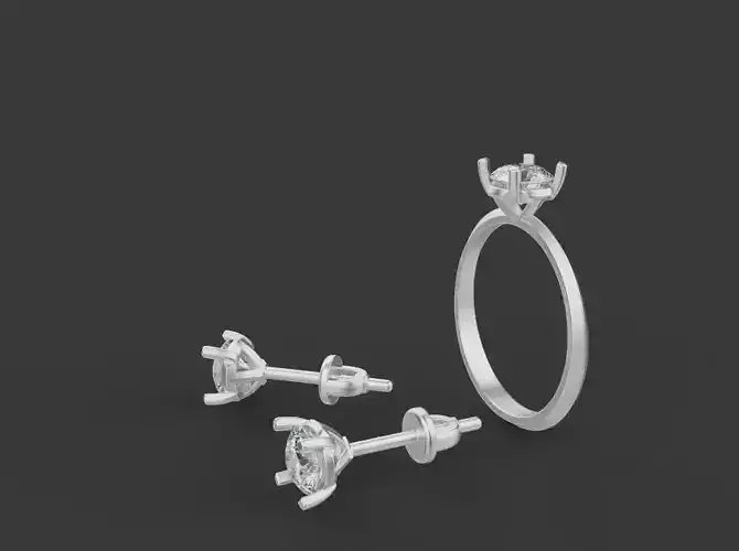 Ring and Studs set 53031