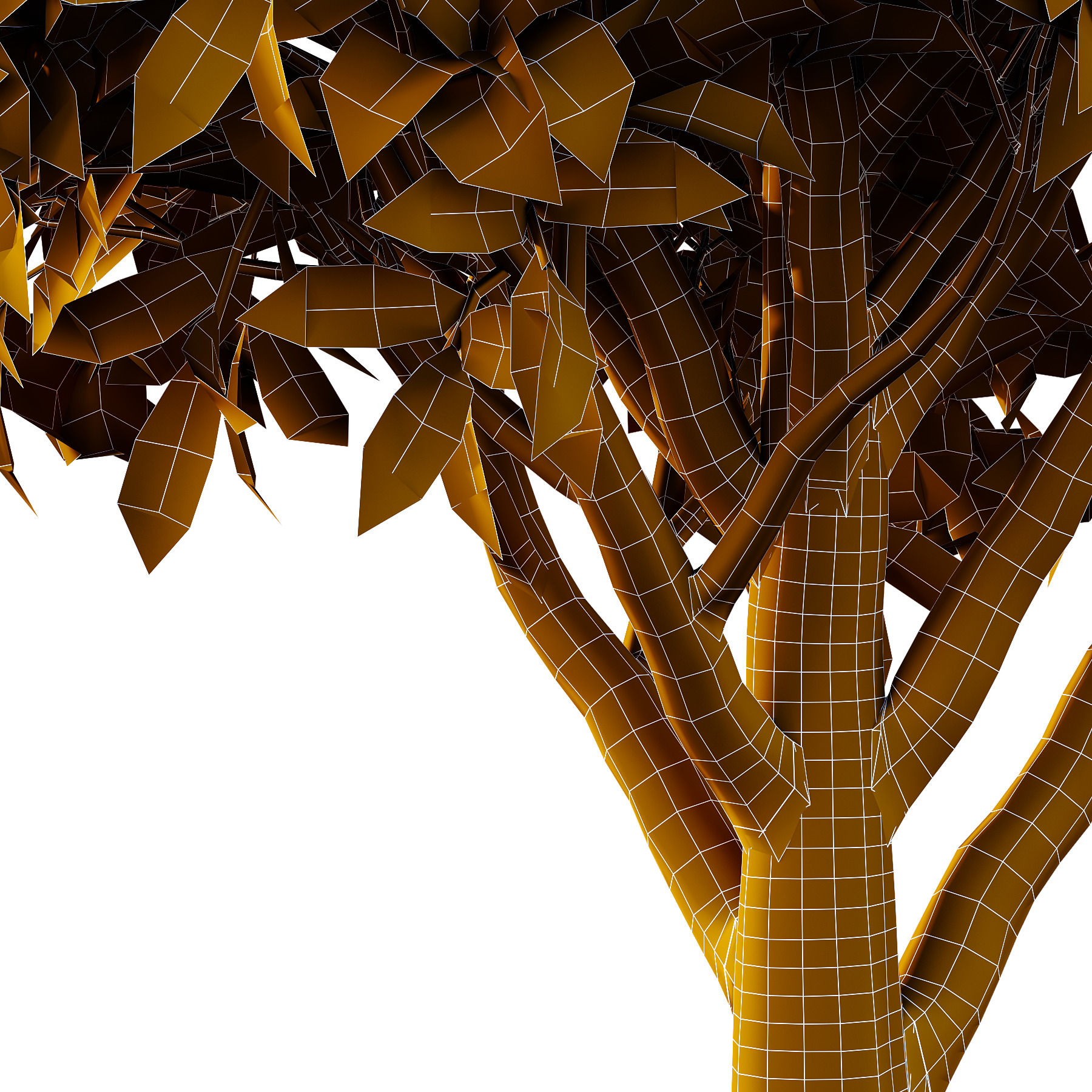 Michelia Maudiae Tree 04 3D model_6