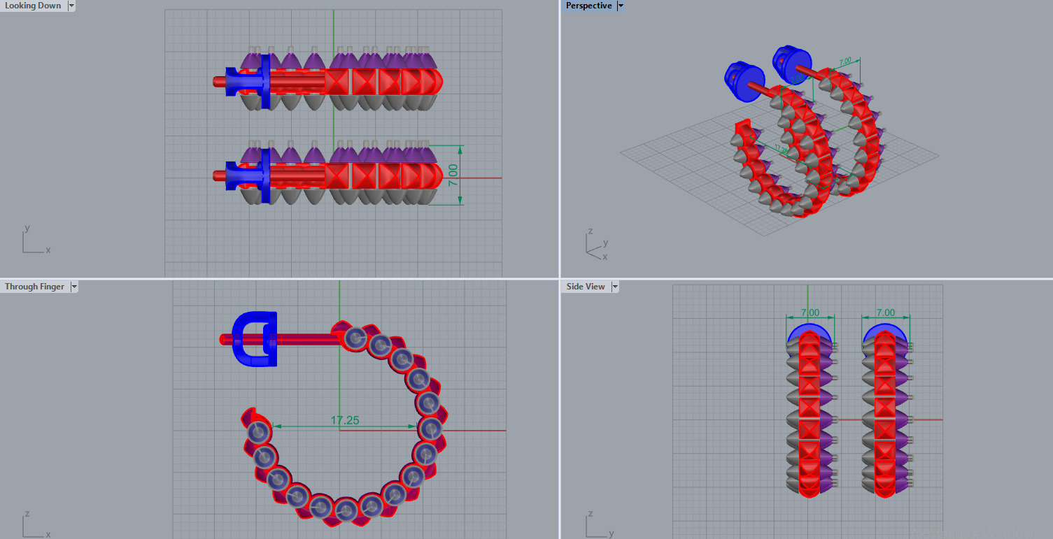 Ring and Earrings set 51654 3D print model_3