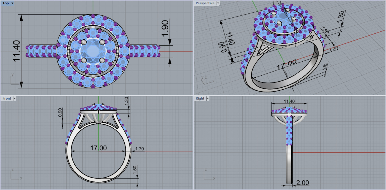 Ring 51340 3D print model_6