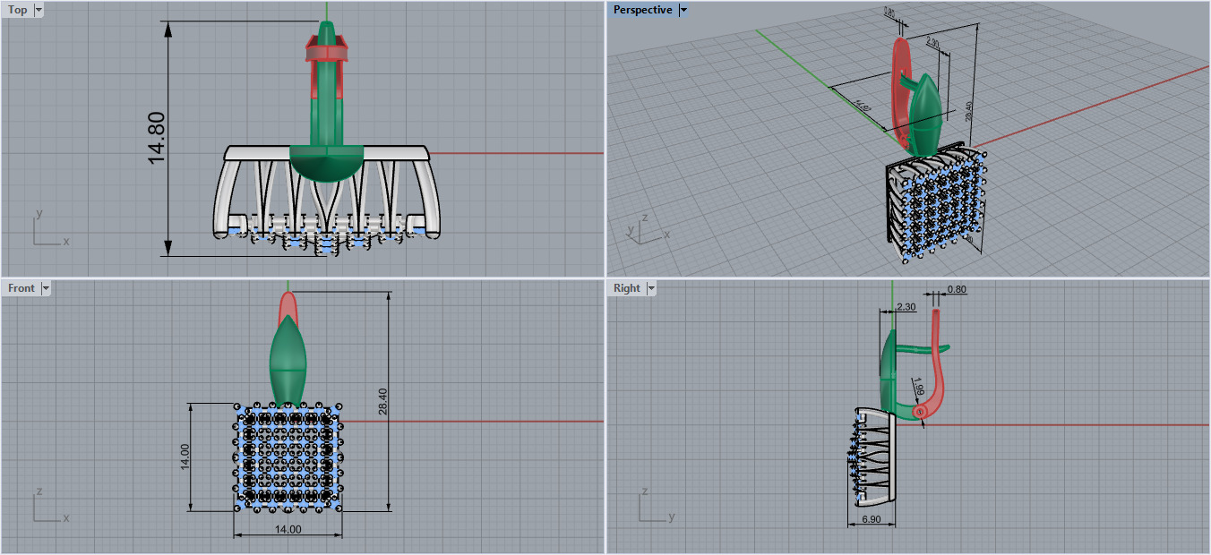 Ring and Earrings set 51034 3D print model_4
