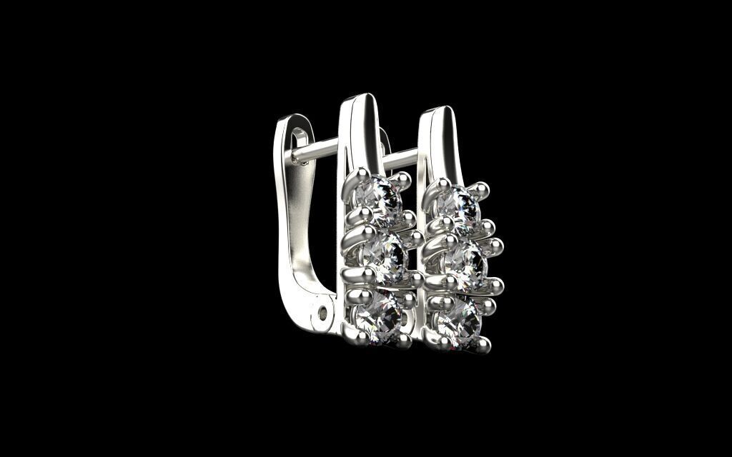 Ring and Earrings set 50983 3D print model_5