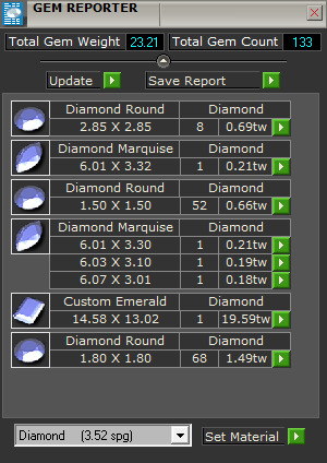 Ring and Earrings set 50950 3D print model_6