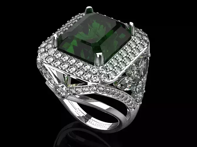 Ring and Earrings set 50950 