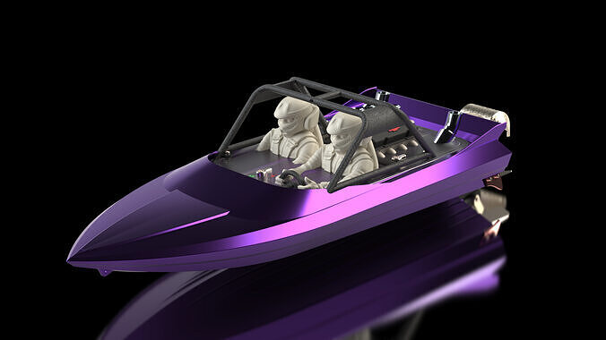KwikJet X Jetboat Free 3D print model