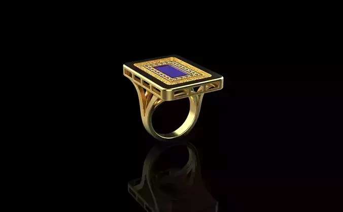 Ring and Earrings set 30110