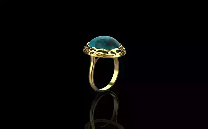 Ring and Earrings set 30074