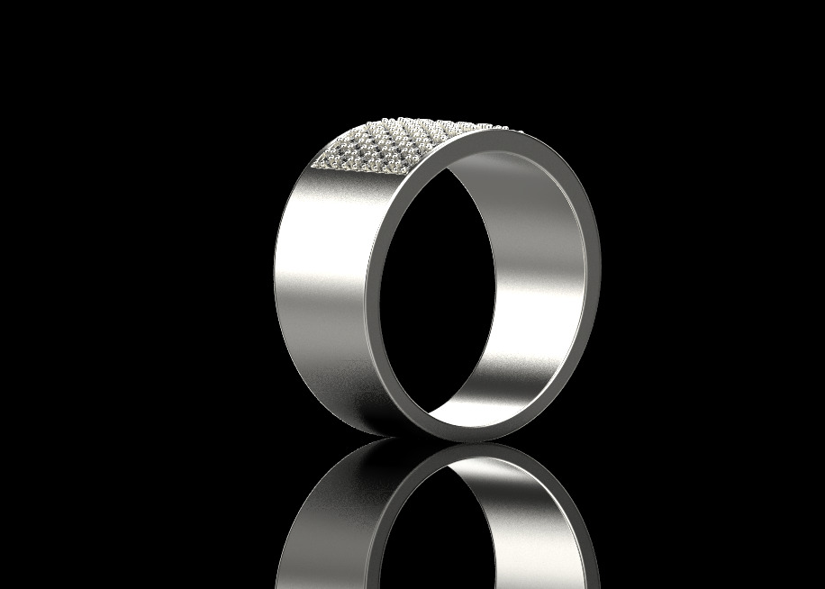 Ring and Earrings set 29478 3D print model_4