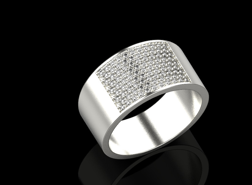 Ring and Earrings set 29478 3D print model_5