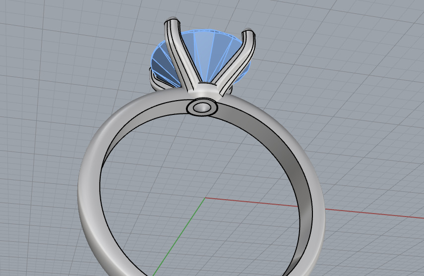Ring and Earrings set 17077 3D print model_5