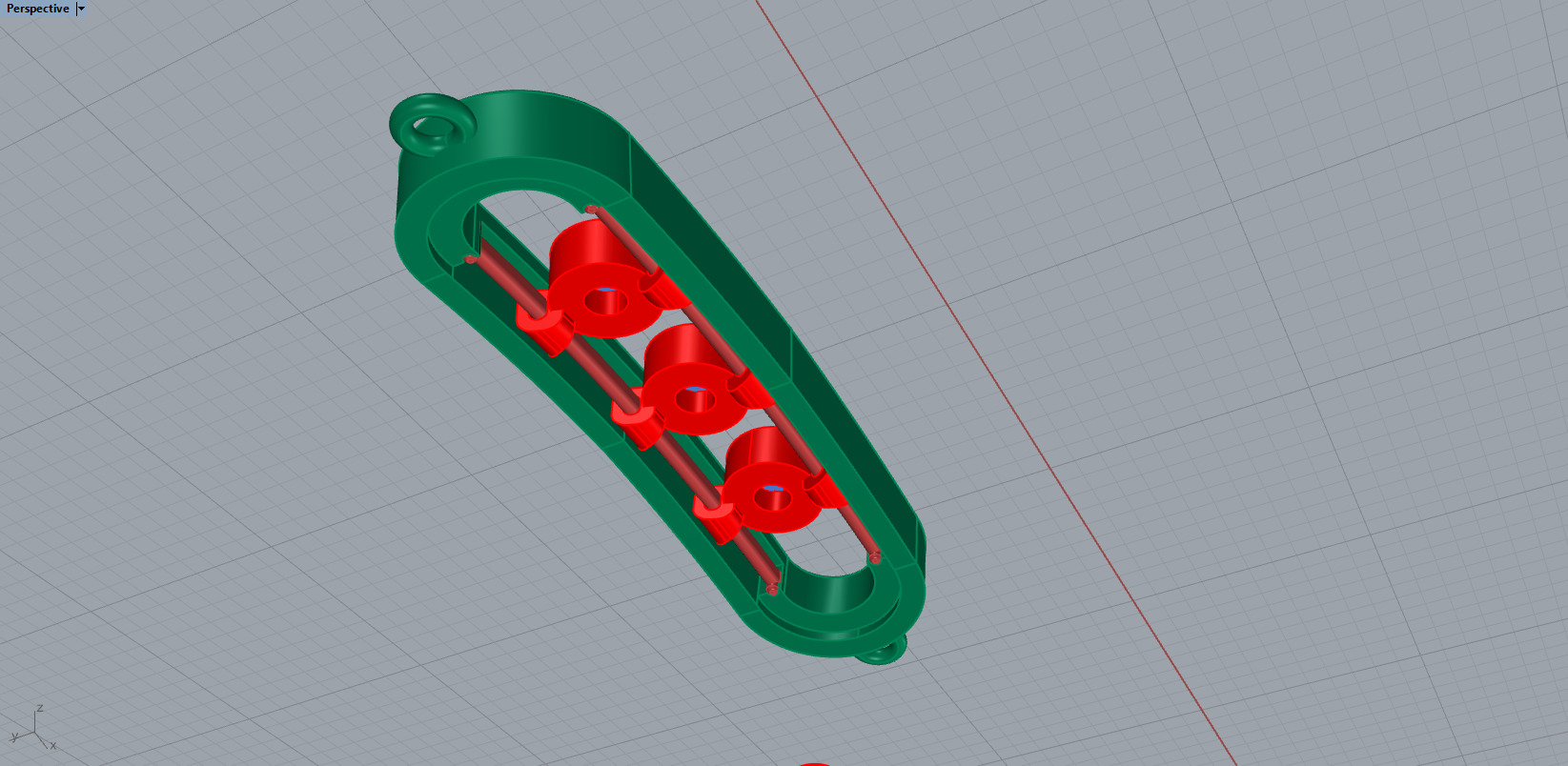 Ring and Bracelet set17057 3D print model_7