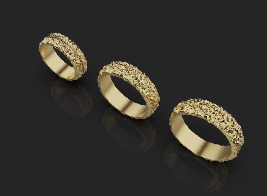 Rings 17052 3D print model_2