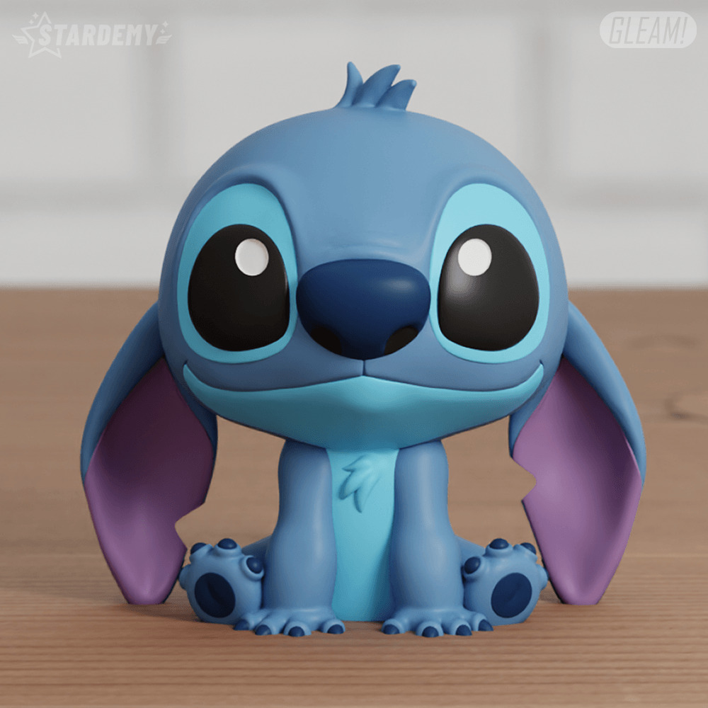Stitch Chibi 2 models Disney Easy Print Lilo 3D print model_4