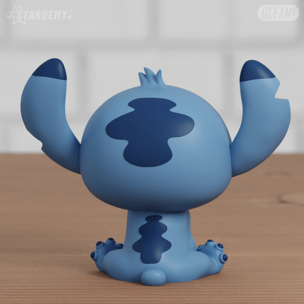 Stitch Chibi 2 models Disney Easy Print Lilo 3D print model_8