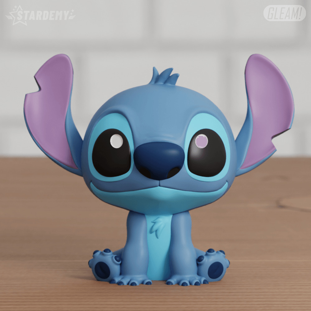 Stitch Chibi 2 models Disney Easy Print Lilo 3D print model_6