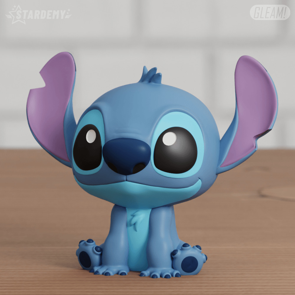 Stitch Chibi 2 models Disney Easy Print Lilo 3D print model_7