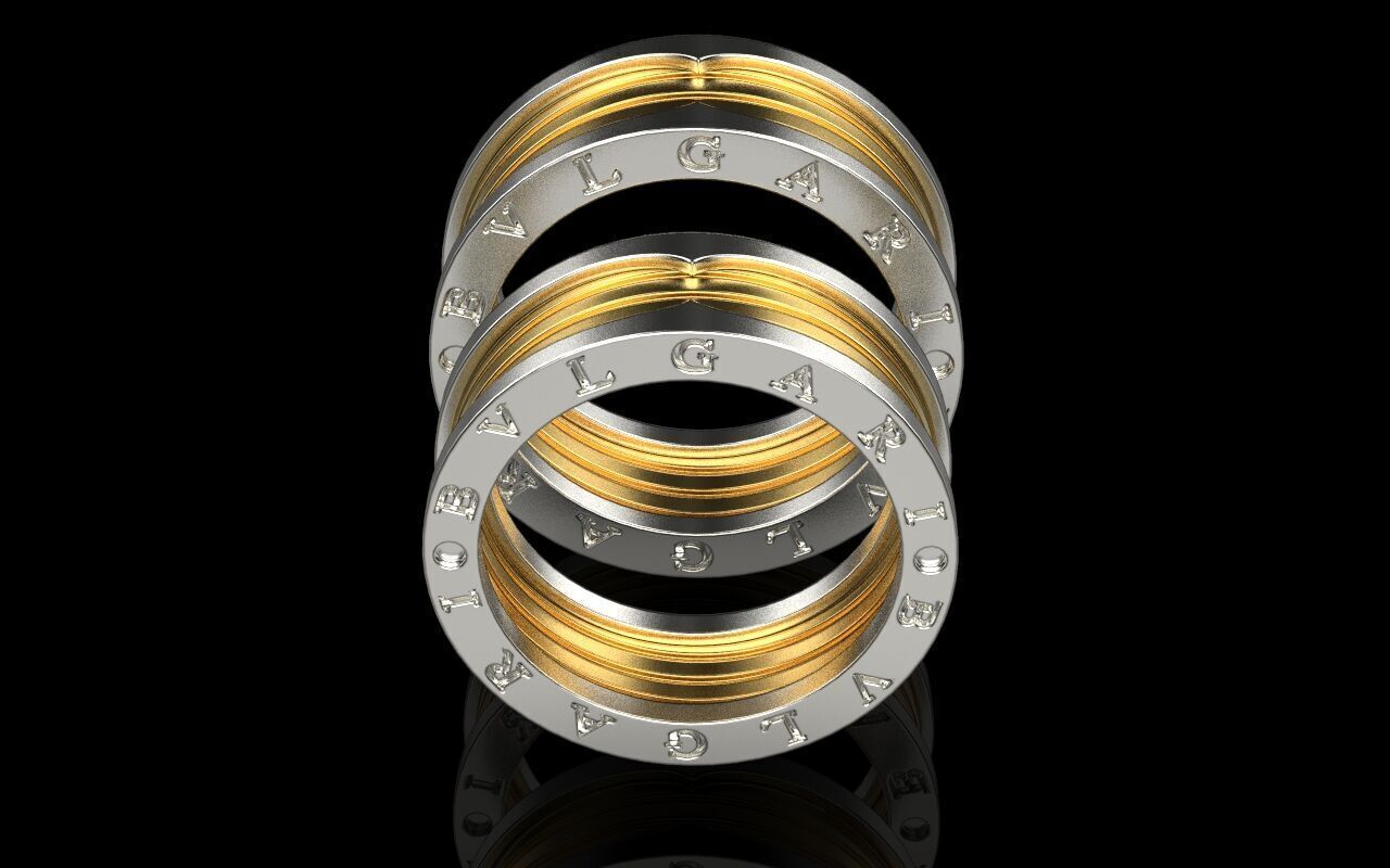 Rings 4960 3D print model_3